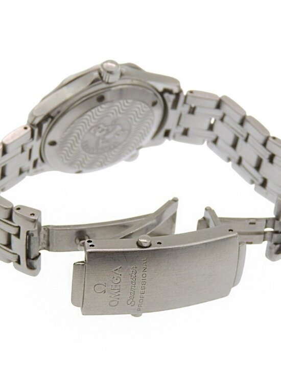 OMEGA Seamaster300M Watches 2562.80 cal.1538 NavyDial Stainless Steel Quar... main image 4